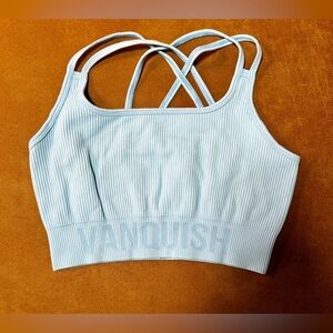 VANQUISH FITNESS | SPORTS BRA | MINERAL BLUE | WOMEN'S SIZE M